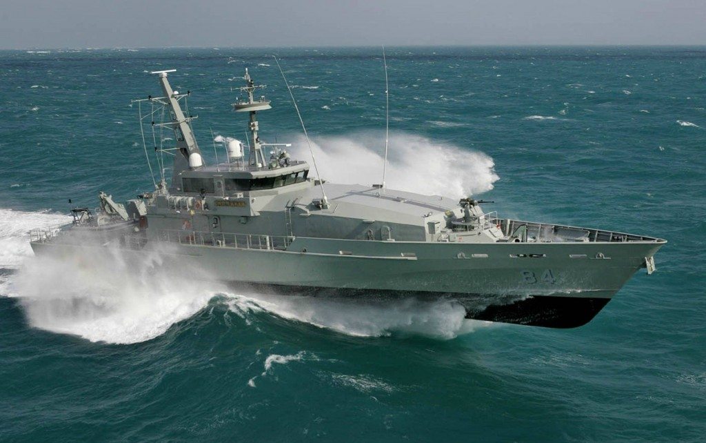 Armidale class of fast patrol boat