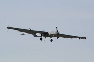 An RQ-7B Shadow v2 receives some flight time.