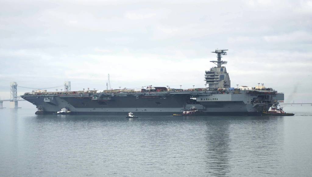 US Navy Announces Successful Test of Electromagnetic Catapult on CVN 78