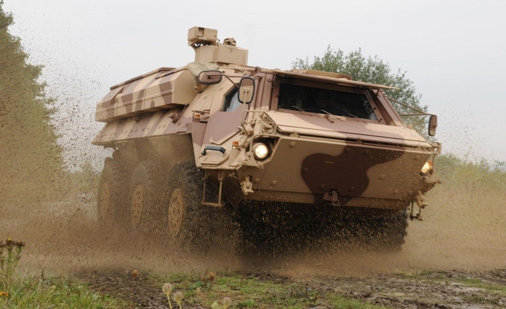 Rheinmetall’s Fox NBC reconnaissance vehicle