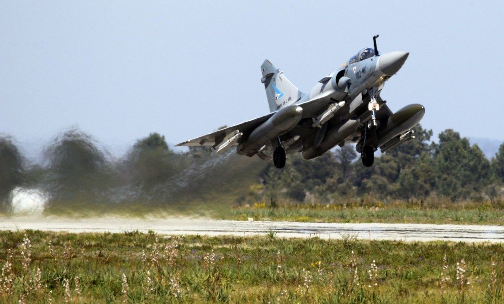 French Air Force Mirage 2000 jet fighter