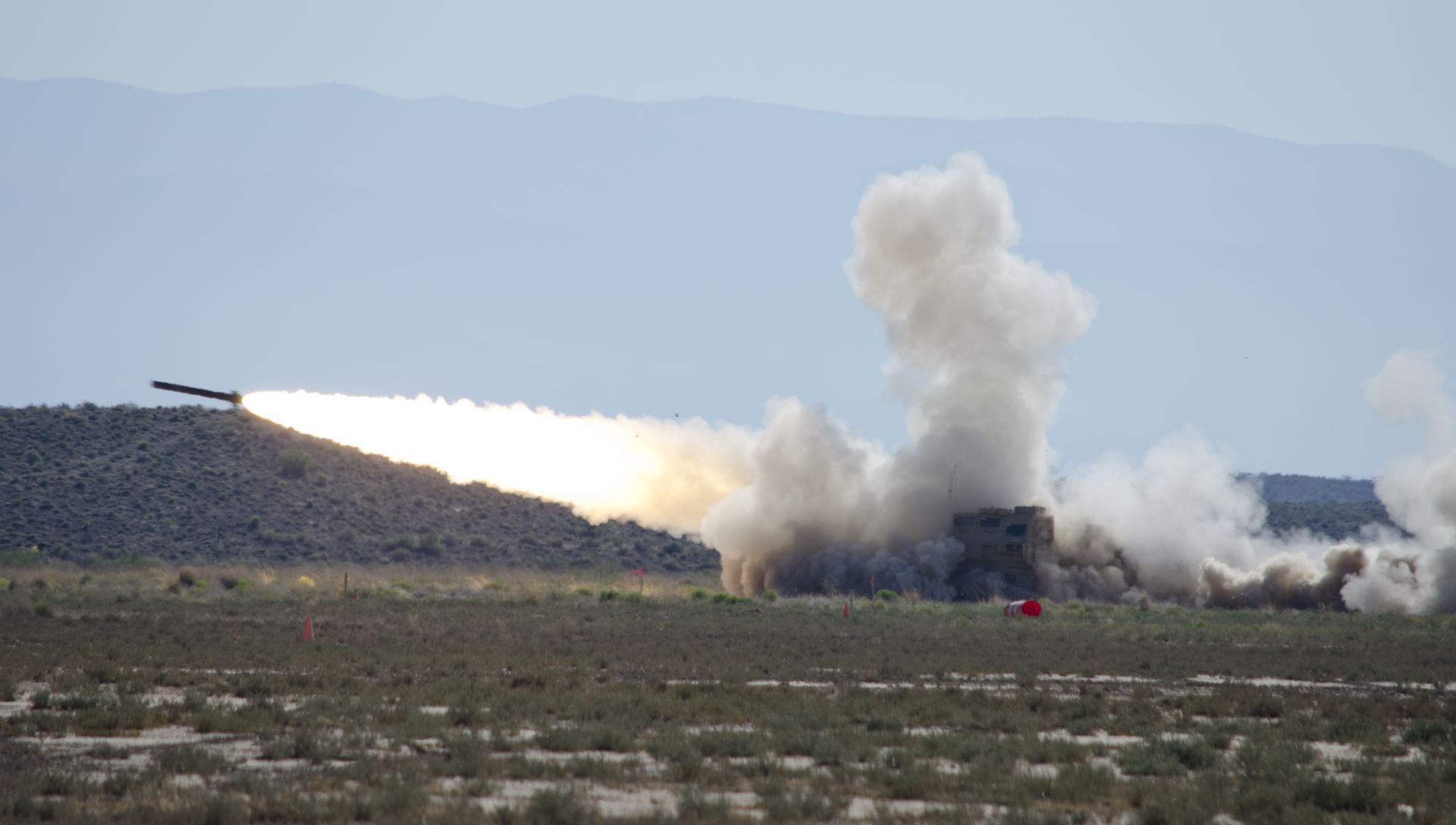 Improved Multiple Launch Rocket System tested at White Sands Missile