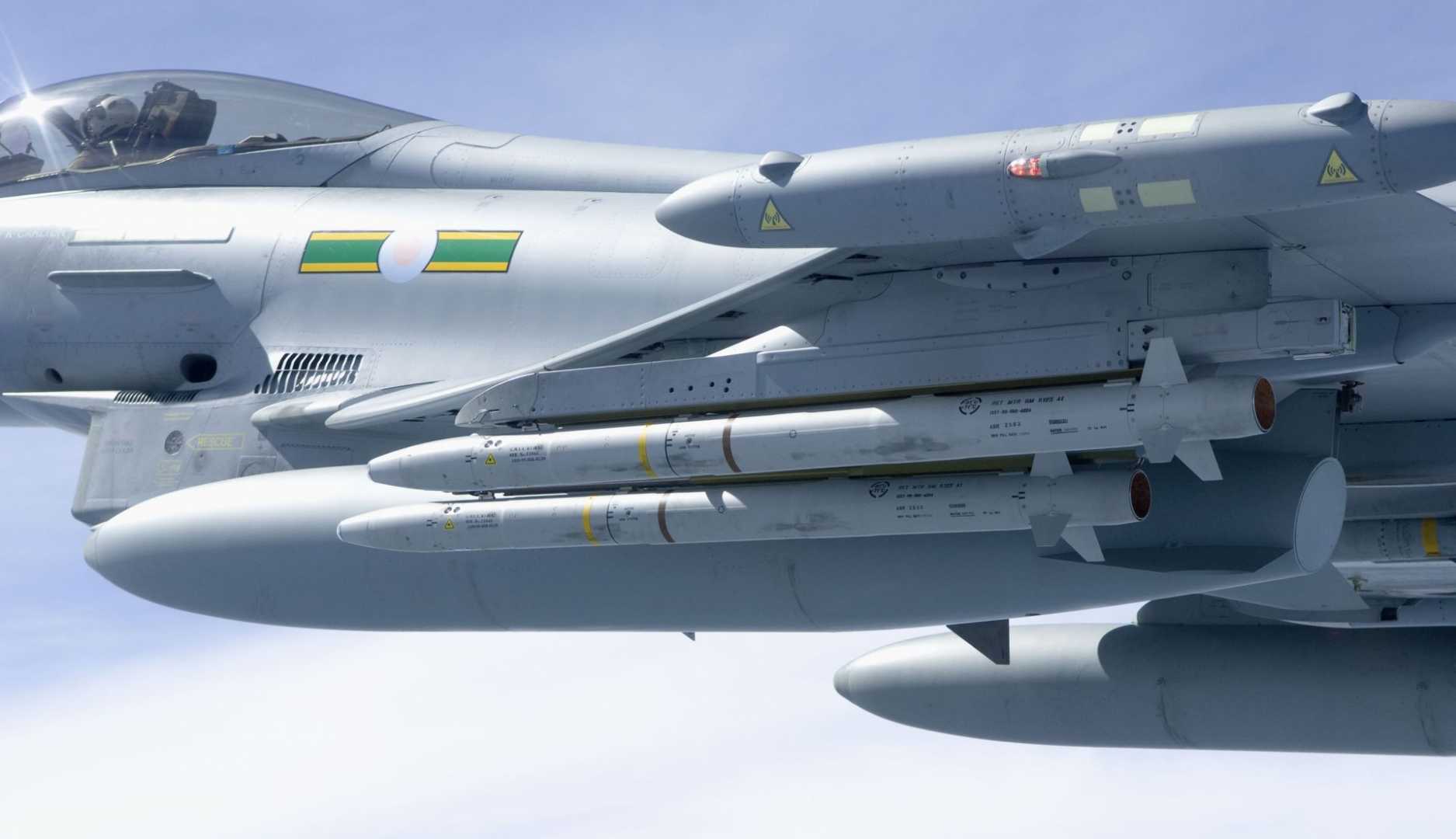 Air-to-Air ASRAAM missiles