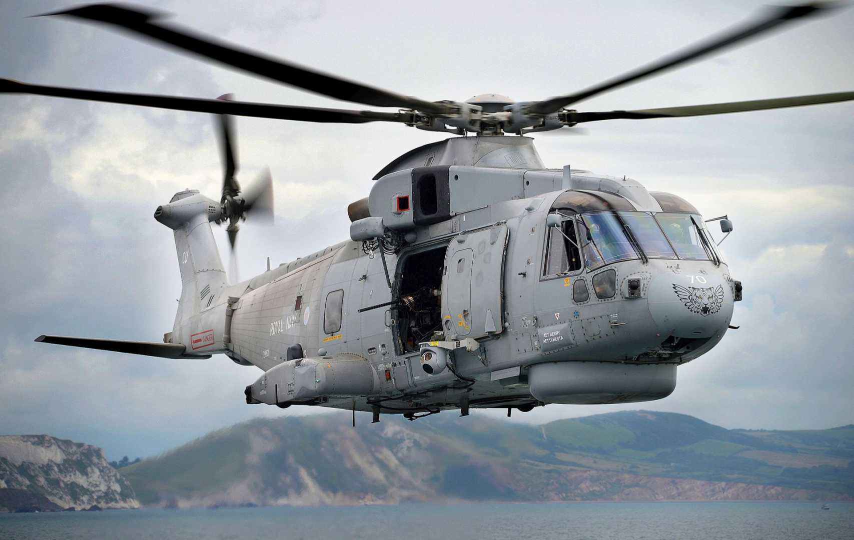 Royal Navy Merlin Helicopter