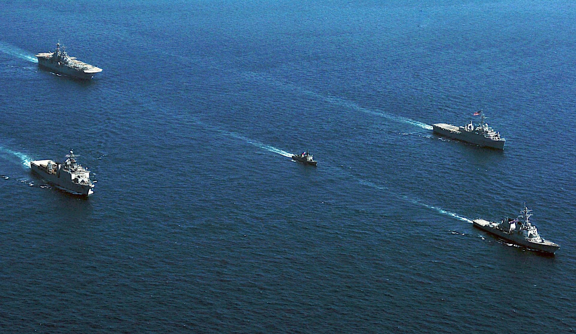 Essex Amphibious Ready Group Operates in South China Sea