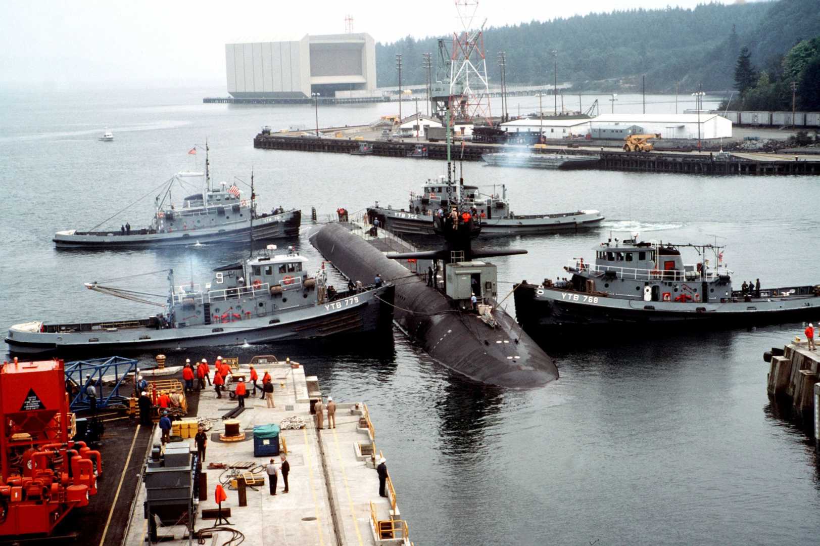 strategic missile submarine USS OHIO (SSBN 726)