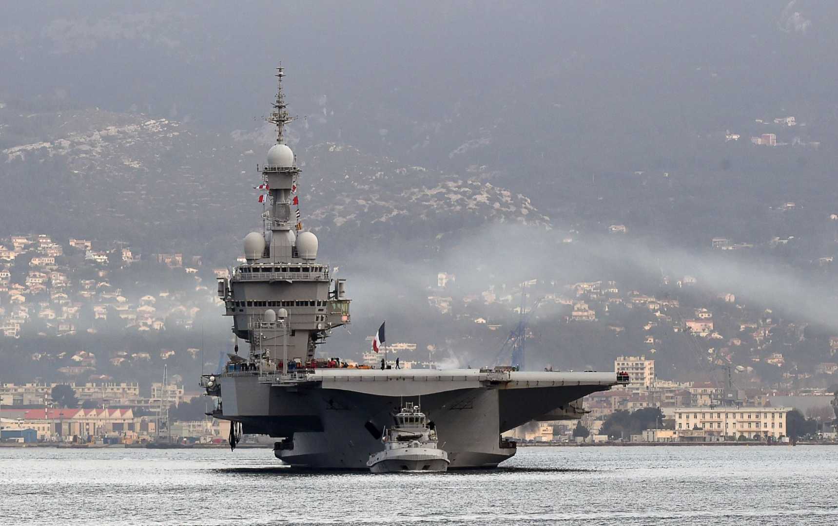 French aircraft carrier Charles-de-Gaulle