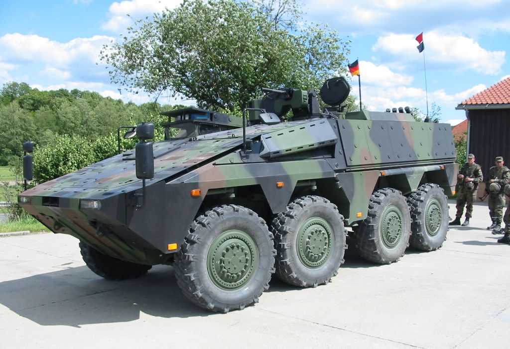 Boxer heavy wheeled vehicle