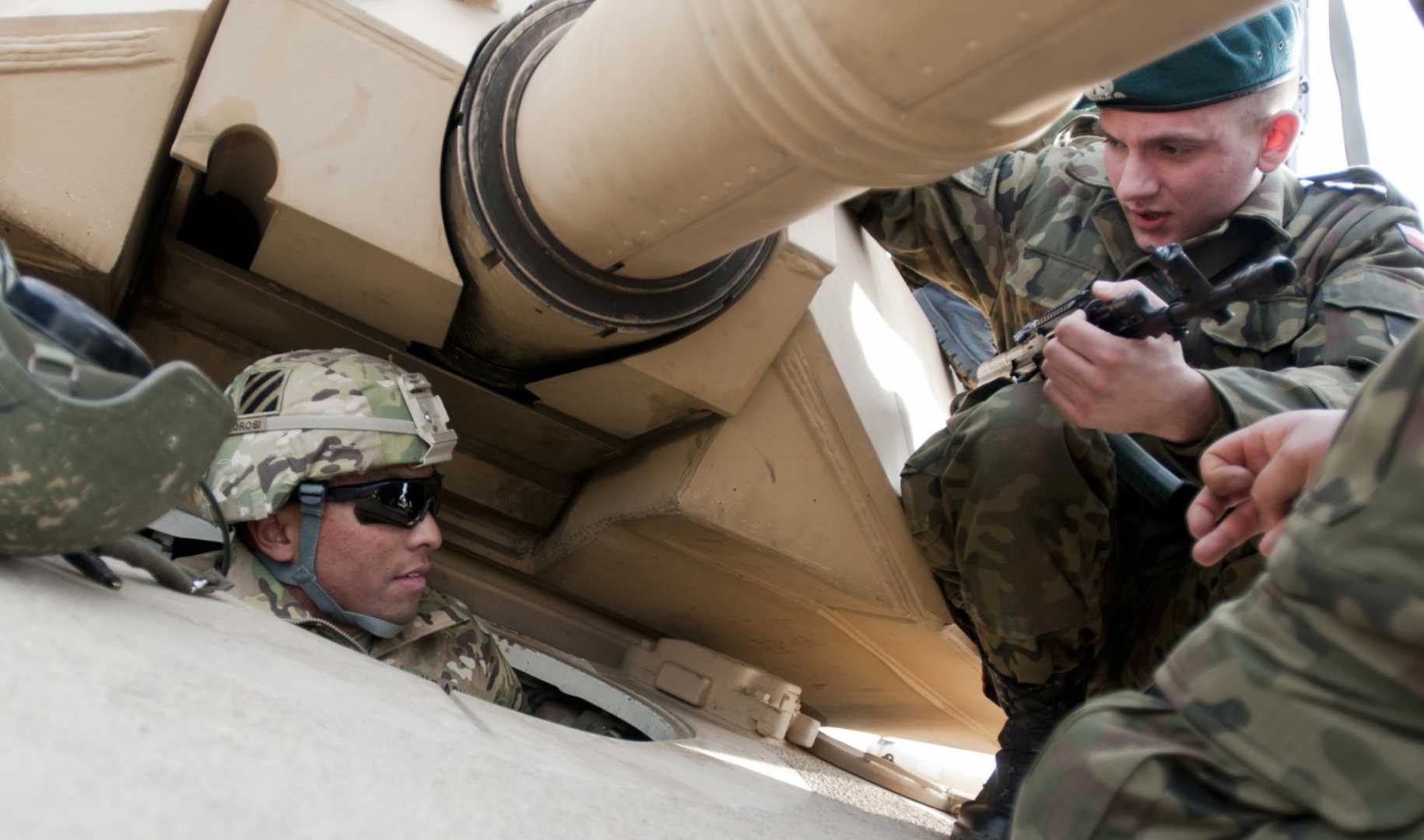 M1 Abrams Main Battle Tank during Operation Atlantic Resolve