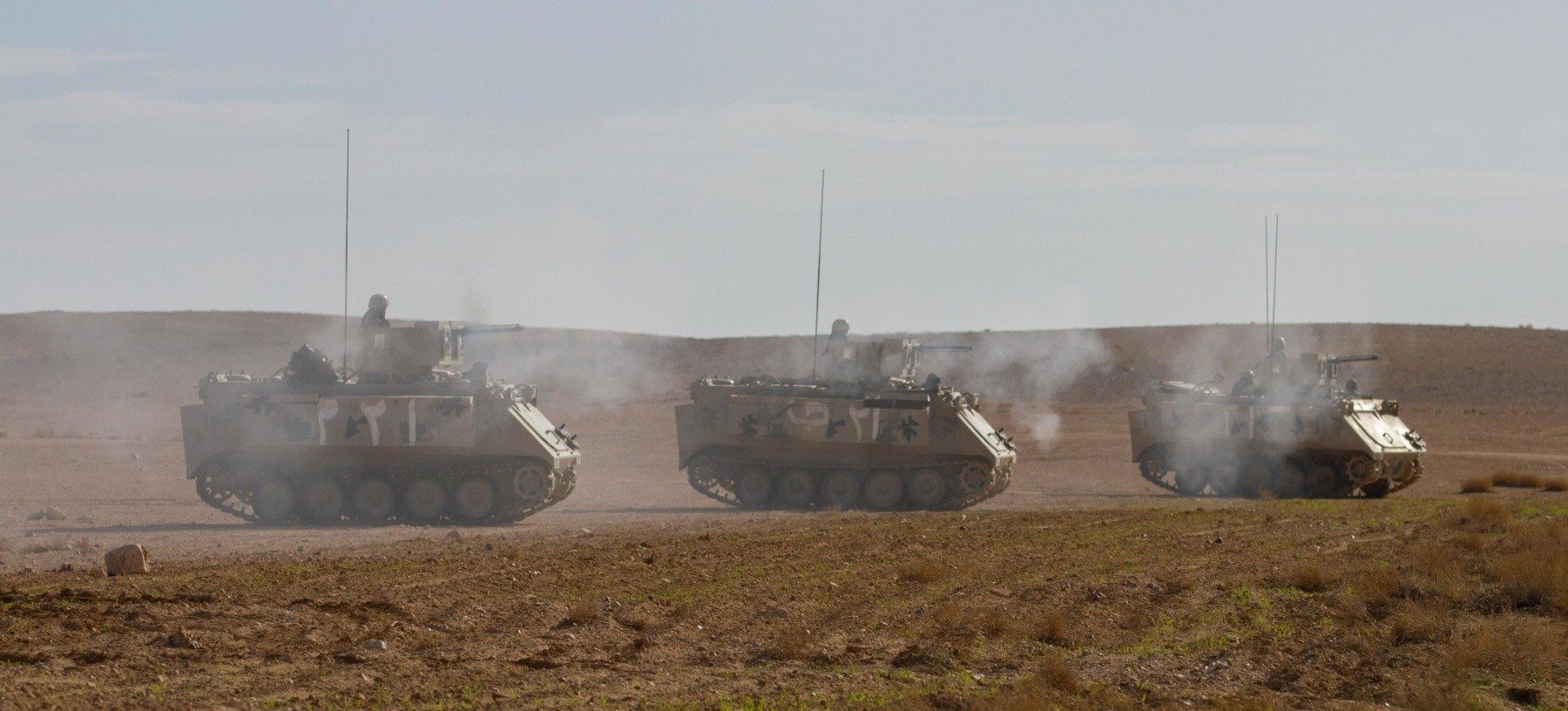 Jordanian Armed Forces M113 Armored Personnel Carriers