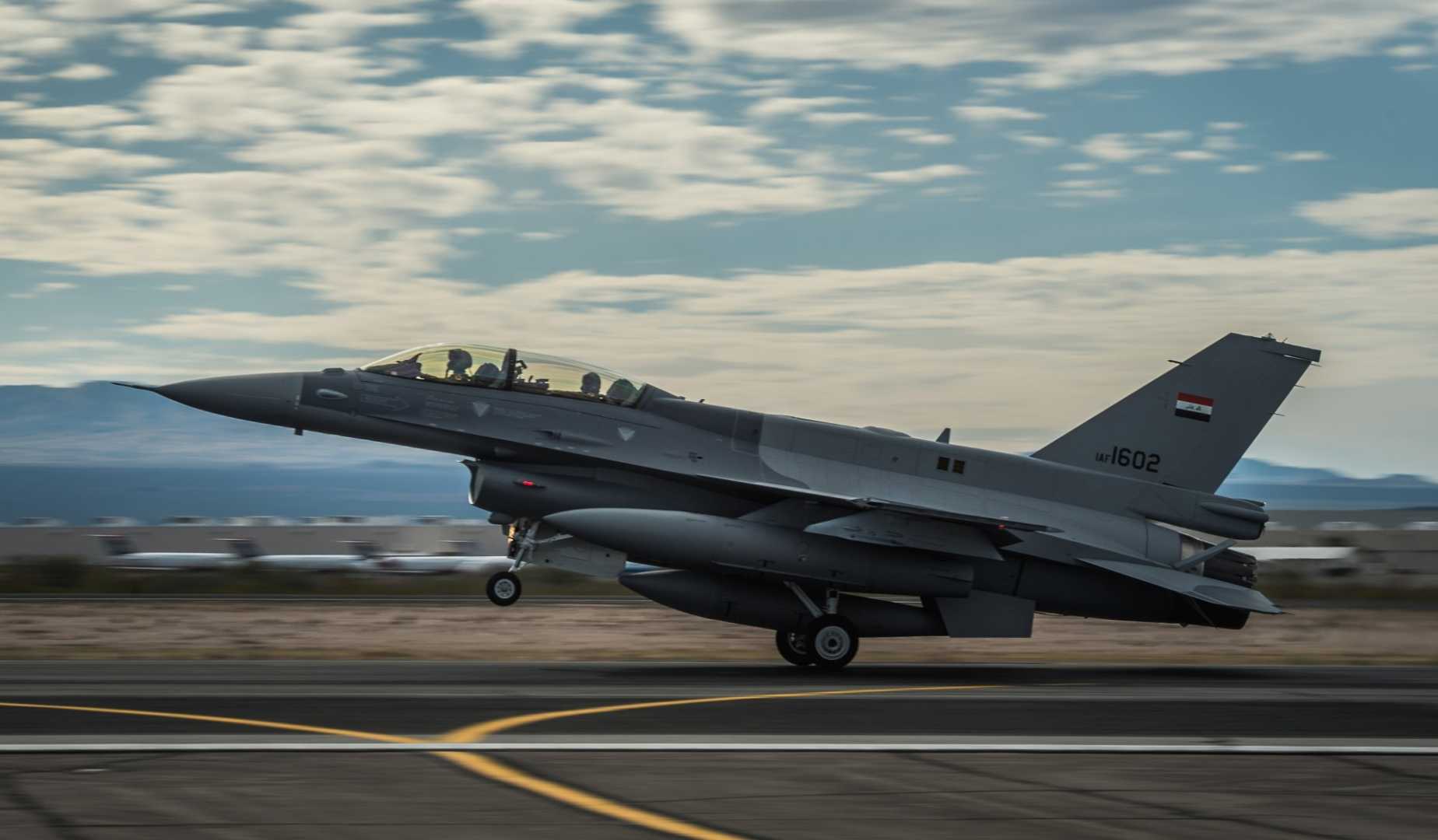 Iraq's F-16 Fighting Falcon aircraft