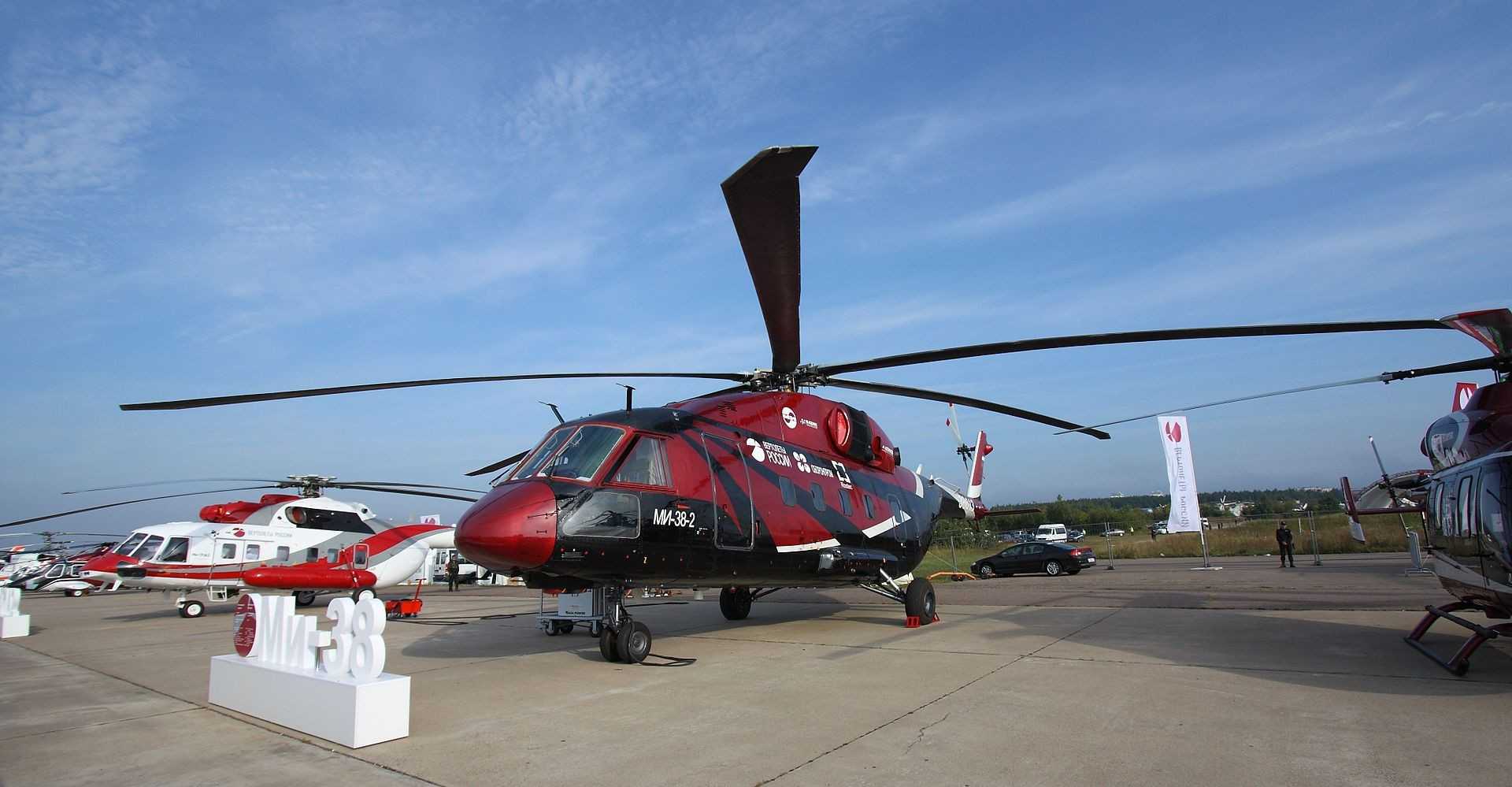 Mi-38 in MAKS Airshow 2013