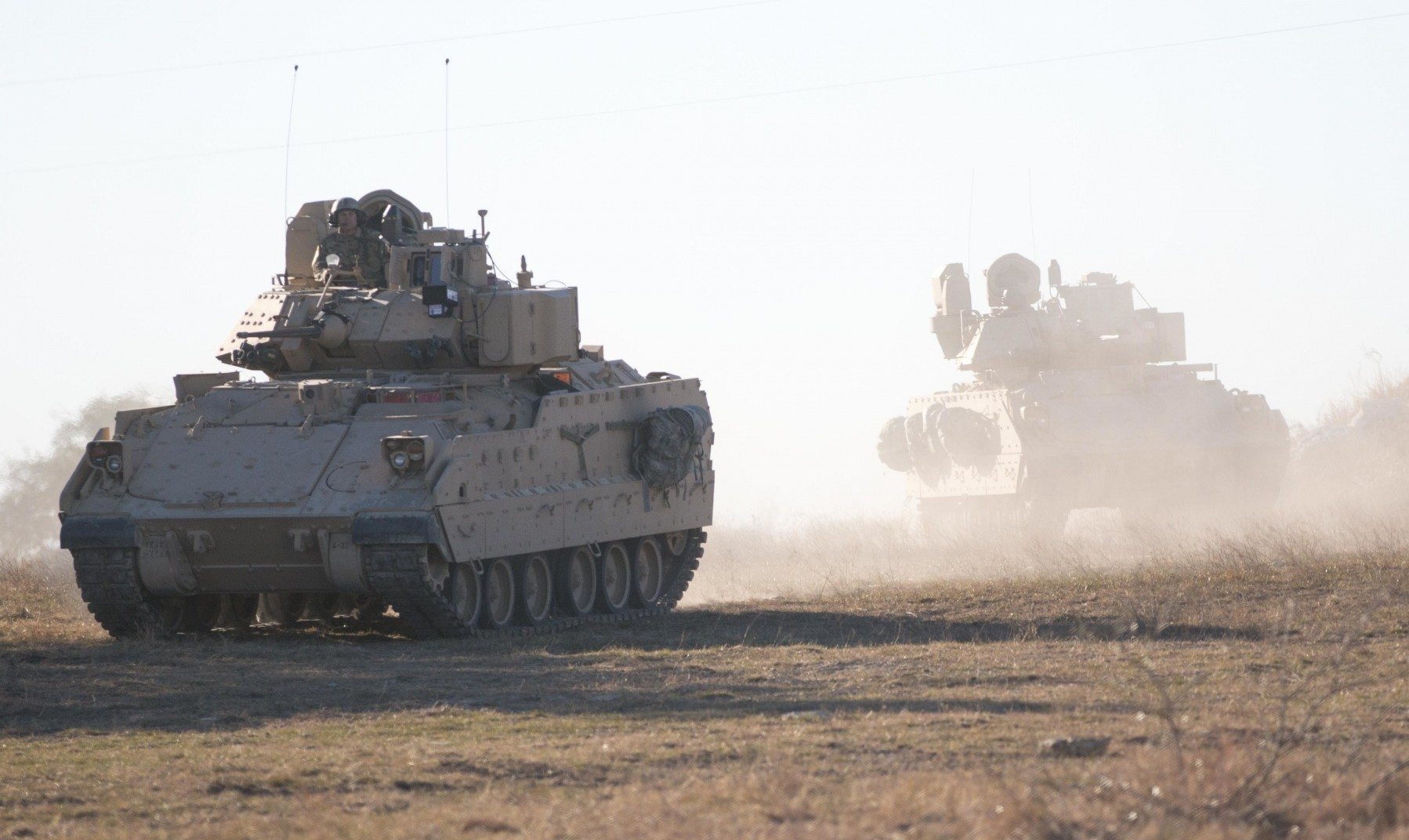 M2A3 Bradley Fighting Vehicle crews