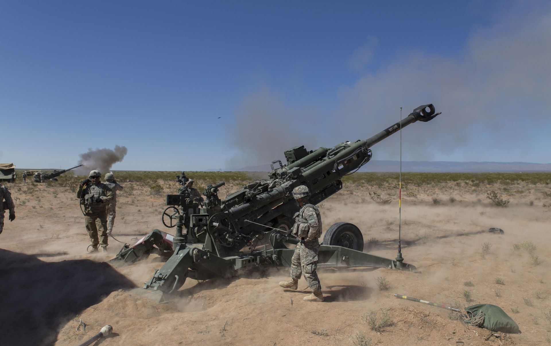 Us Artillery Towed Howitzers