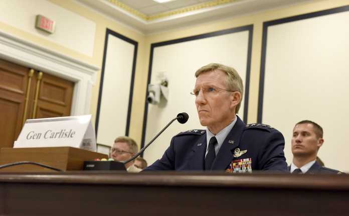 Gen. Hawk Carlisle, the Air Combat Command commander