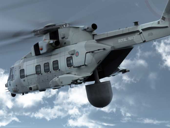 Thales Wins Royal Navy Crowsnest Surveillance Helicopter Contract