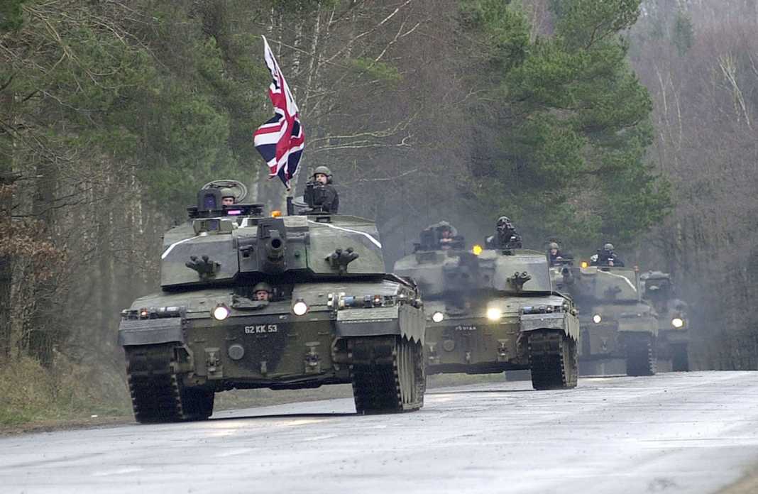 British tanks join NATO battle group in Estonia | DefenceTalk