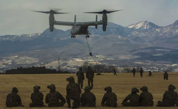 MV-22B Osprey tilt-rotor aircraft web