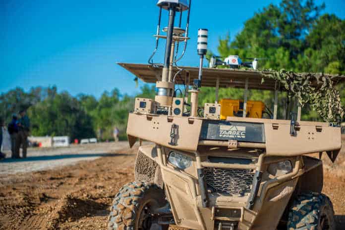 Maneuver Robotics and Autonomous Systems Live Fire Demonstration