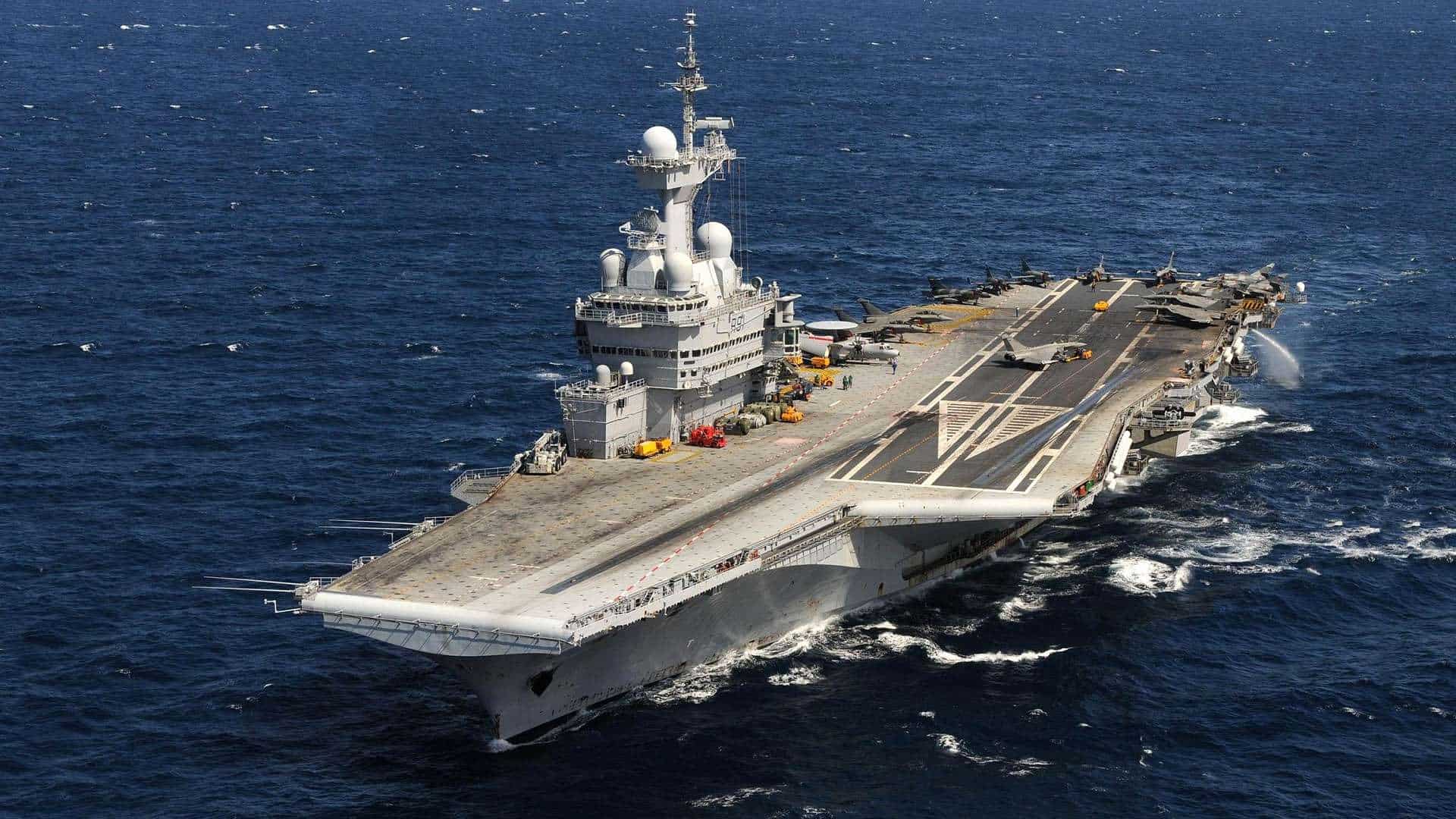 France’s Charles de Gaulle aircraft carrier sets off for Asia