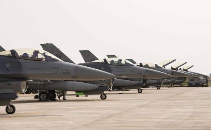 F-16C Fighting Falcons
