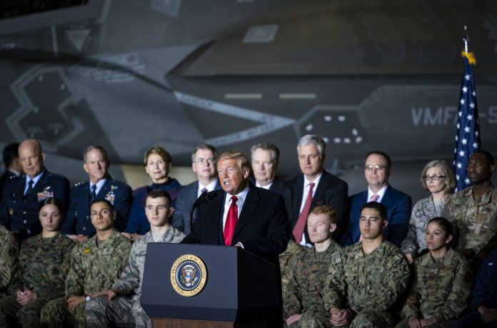 President Trump Holds Signing Ceremony For National Defense Authorization Act For Fiscal Year 2020