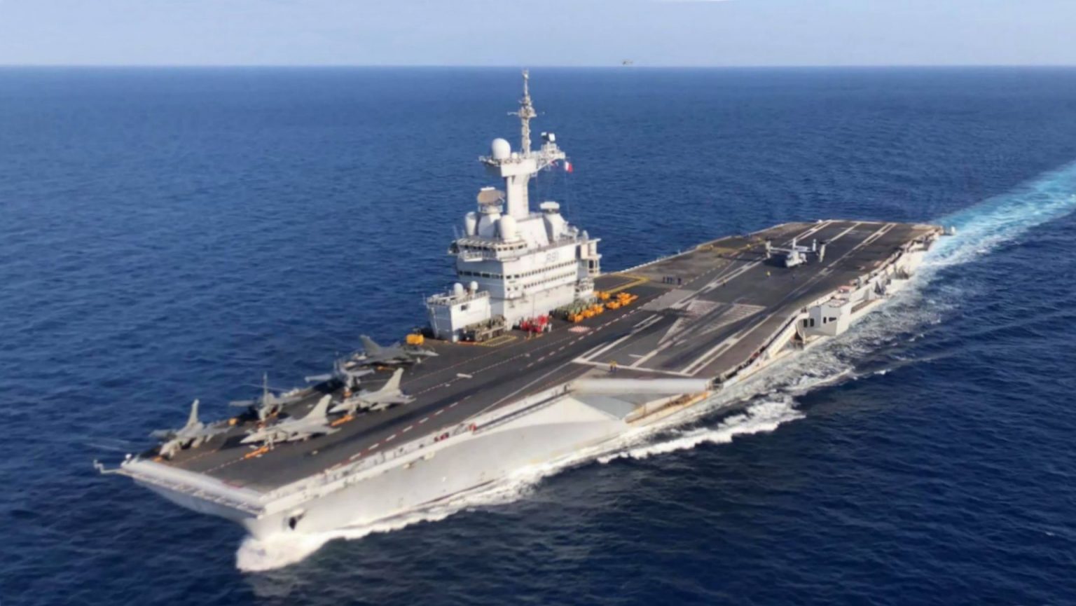 France Deploys Aircraft Carrier to Anti-IS Mission in Middle East ...