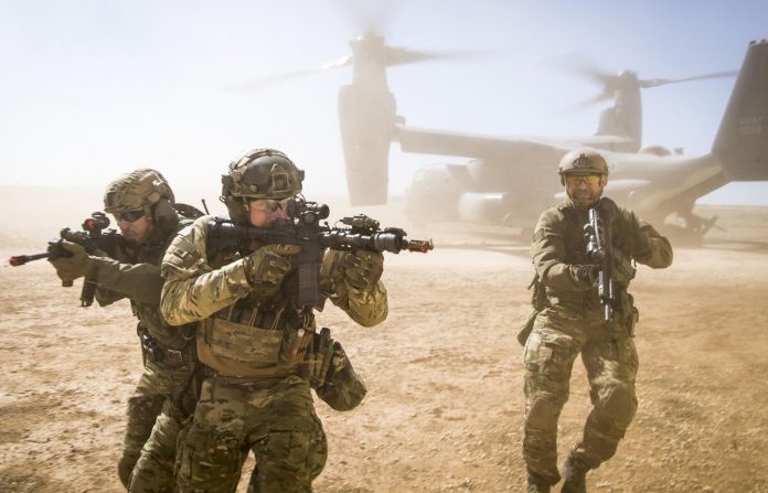 Joint SF team participate in exercise Emerald Warrior 2018