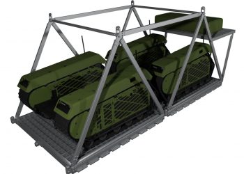 IrvinGQ Develops Airdrop Platform Compatible for Use With Milrem Robotics’ UGV
