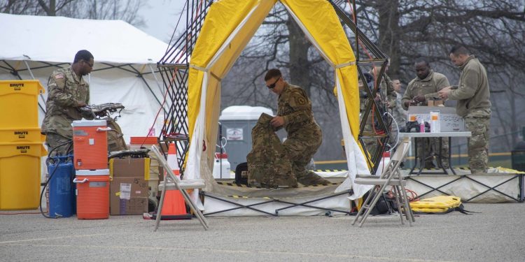 Nearly 10,000 Guardsmen Called Up for COVID-19 Response