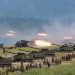 North Korean leader Kim oversees long-range artillery drill