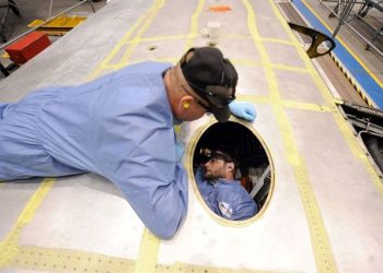 Air Force researchers developing wearable agent detector to improve aircraft maintainer safety