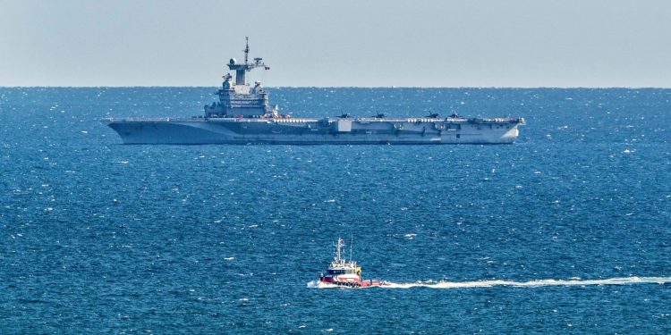 50 Covid-19 cases aboard French aircraft carrier