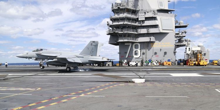 Ford Commences Second Round of Aircraft Carrier Qualifications