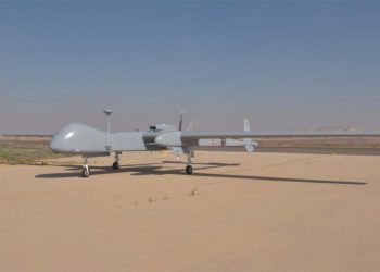 First Successful Flight for the German Heron TP UAV