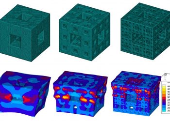 Shock-dissipating fractal cubes could forge high-tech armor
