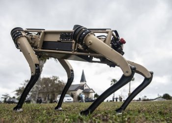 Robot dogs to enhance security at Tyndall AFB
