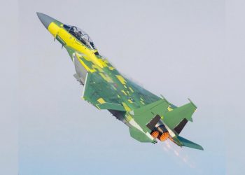 GE’s F110 Engine Powers 1st Flight of Boeing F-15EX