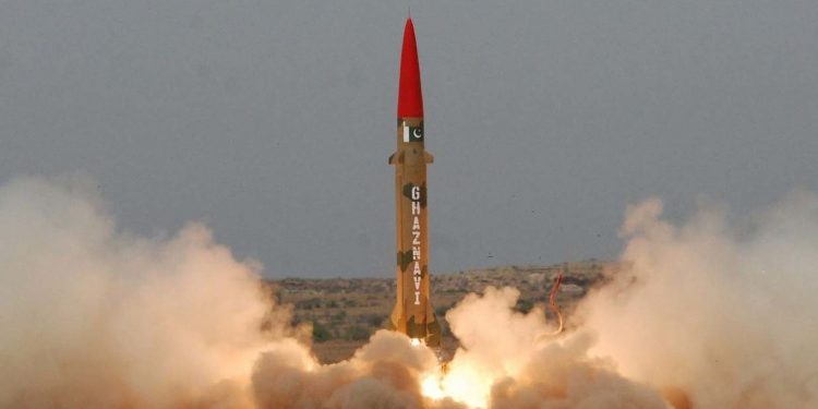 Pakistan successfully test-fires surface-to-surface ballistic missile Ghaznavi
