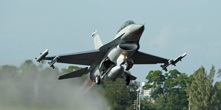 Taiwan fighter jets land on highway for Chinese invasion wargame