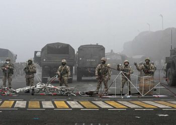 Russia-led troops begin pullback from Kazakhstan