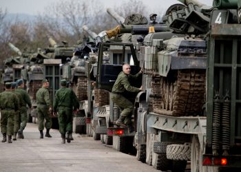 NATO says Russia’s military build-up continuing around Ukraine
