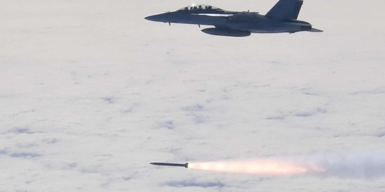 AARGM-ER missile completes second successful missile live fire