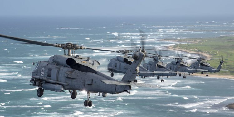 MH-60R Sea Hawk helicopters