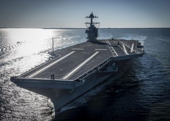 US Navy’s $13bn aircraft carrier embarks on first deployment
