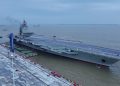 China’s new aircraft carrier conducts first sea trials: state media
