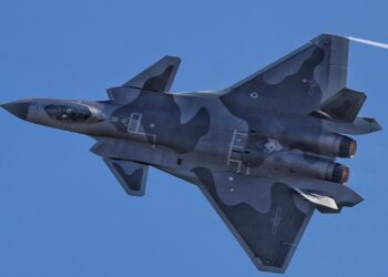 China J-20 fighter jet