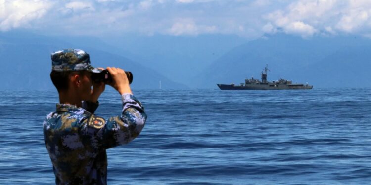 China military encircles Taiwan