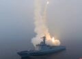 North Korea’s Kim oversees naval destroyer, cruise missile test