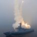 North Korea’s Kim oversees naval destroyer, cruise missile test